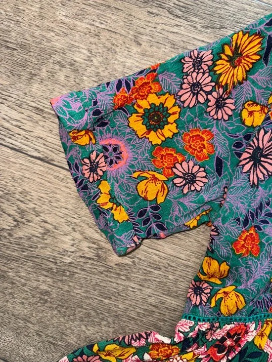 Akemi + Kin By Anthropologie Boho Floral Tunic or Dress - Picture 3 of 8